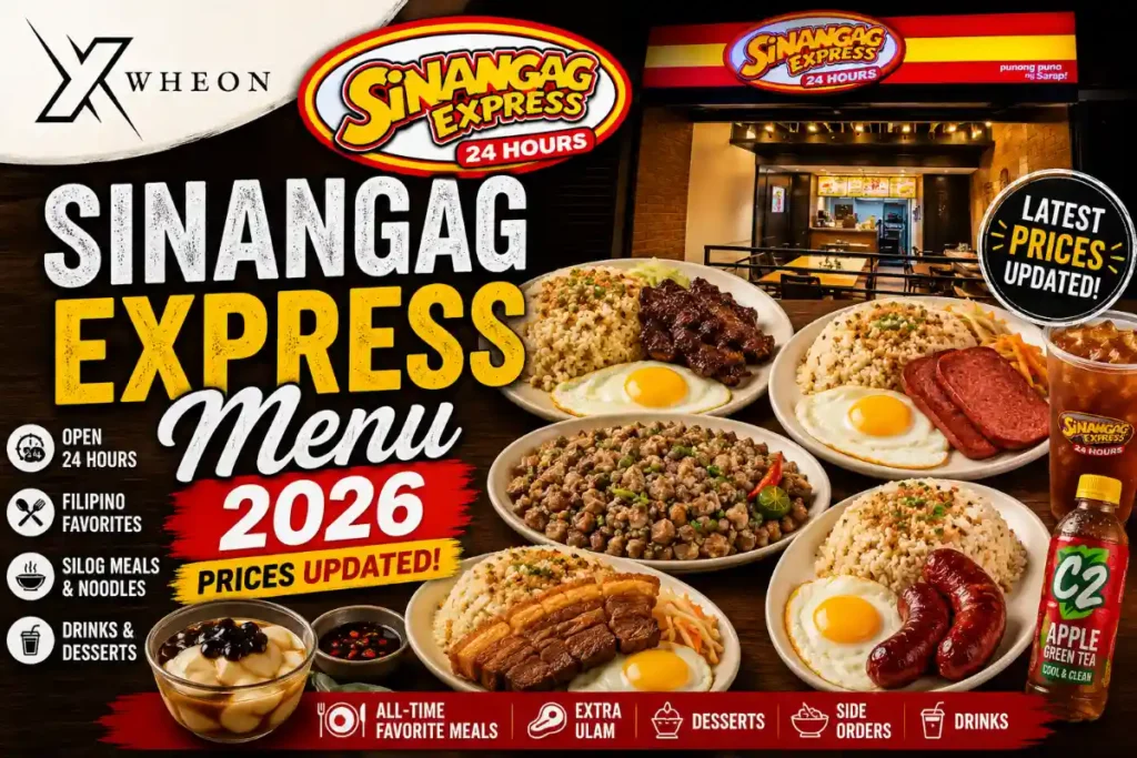 Sinangag Express Menu