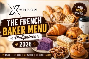 The French Baker Menu