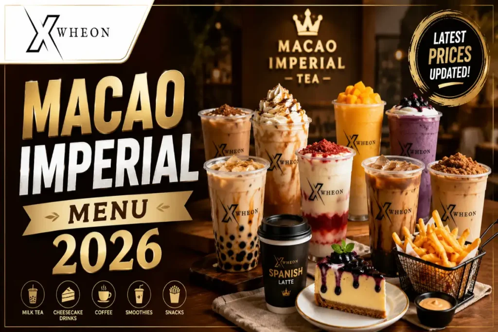 The Macao Imperial Menu